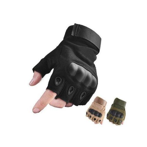 Gants tactiques de sport demi-doigt Gants de fitness d'alpinisme