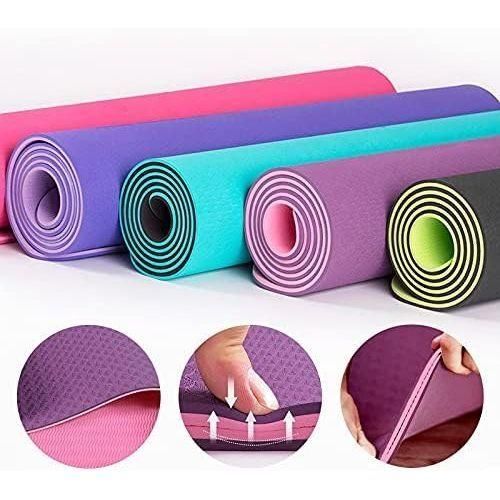 Tapis de Yoga, classique Tpe Eco Pilates exercice Fitness tapis d'entraînement