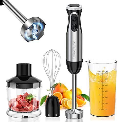 Blender Mixeur Multifonctions 4 en 1 - Moulinex - Hachoir - Grinder