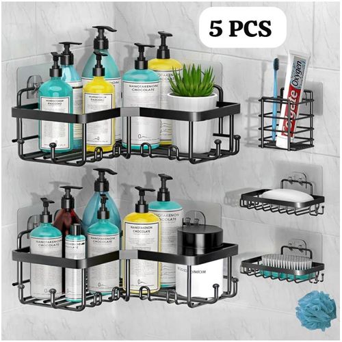 Etagères Salle de Bain 5 pièces