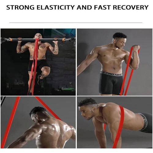 Élastique Fitness Exercice Latex Jambe Hanche Bande Résistance
