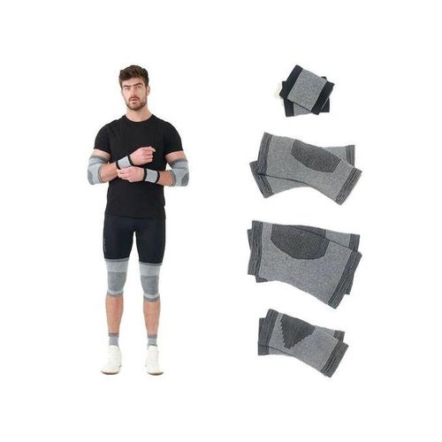 Équipement de protection 8 pièces, genouillères, coudières, poignets et chevilles