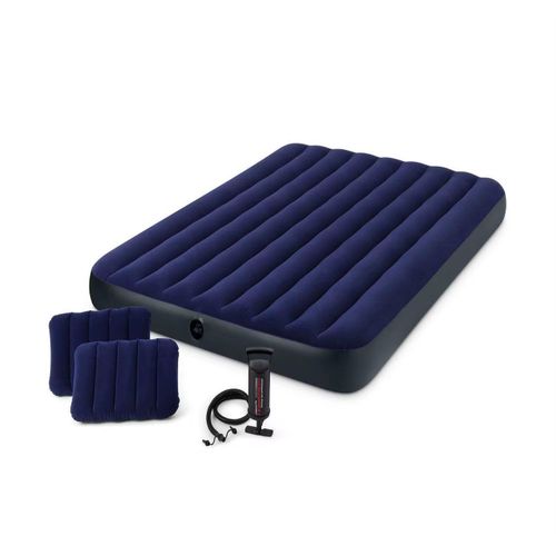 Matelas gonflable avec pompe manuelle - 3 Places Confort