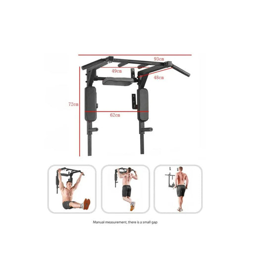 Barre fixe de traction double fit